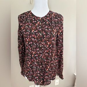 Anthropologie Maeve Ditsy Floral Blouse